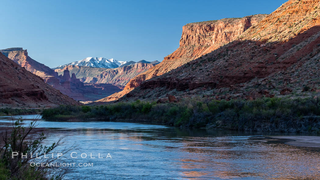 Colorado River near Moab, Utah. USA, natural history stock photograph, photo id 37043