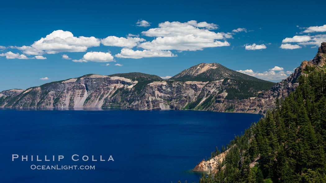 Crater Lake National Park. Oregon, USA, natural history stock photograph, photo id 28671