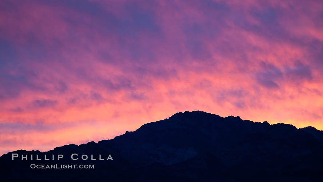 Dawn, Zabriskie Point. Death Valley National Park, California, USA, natural history stock photograph, photo id 25298