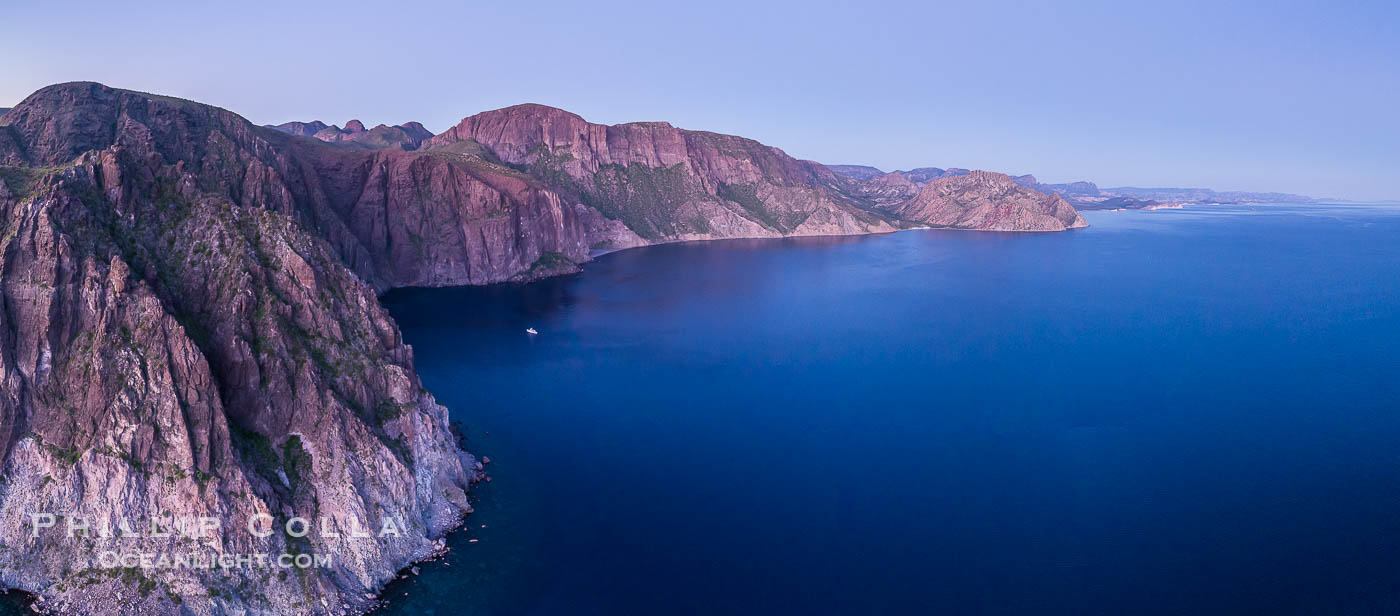 Dawn over Sherry's Bay, Sea of Cortez., natural history stock photograph, photo id 33721