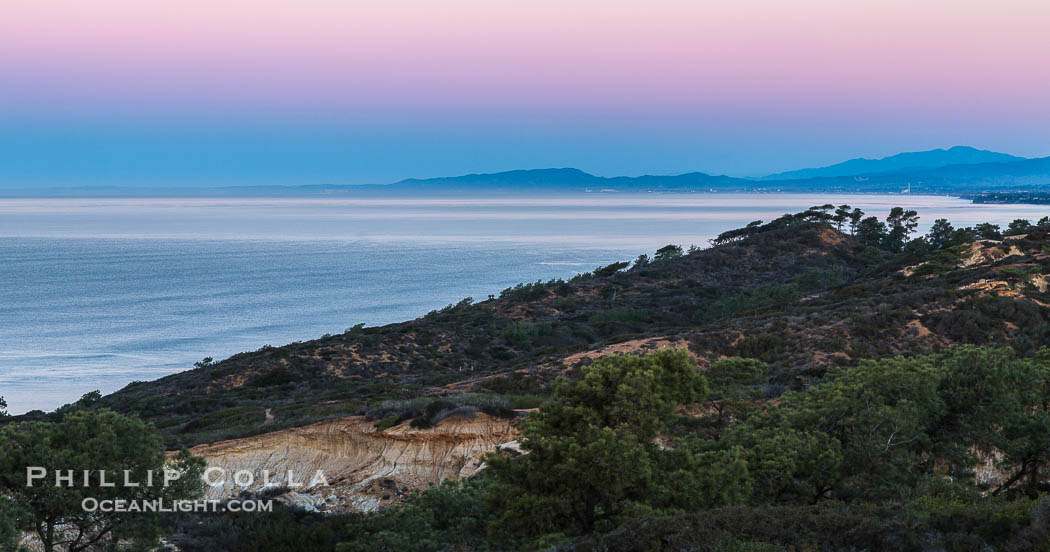 Earth Shadow over the Pacific Ocean., natural history stock photograph, photo id 28368