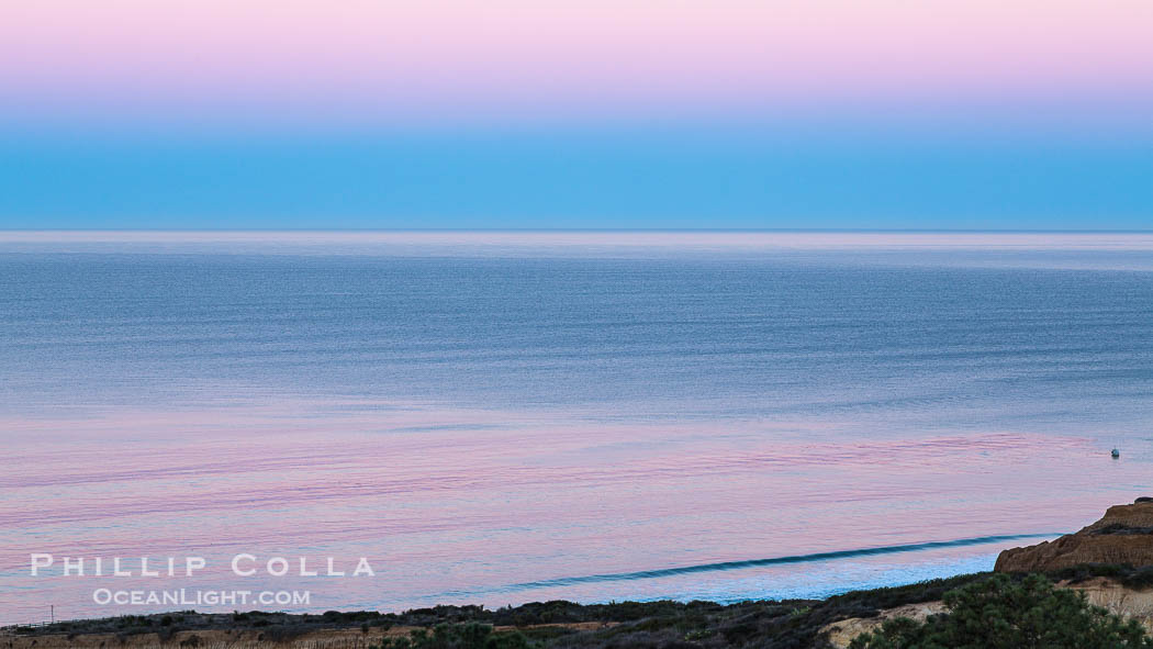 Earth Shadow over the Pacific Ocean., natural history stock photograph, photo id 28367