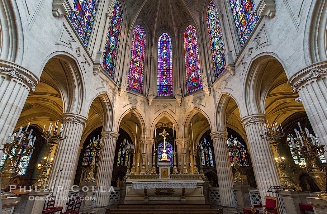 Eglise Saint-Germain l'Auxerrois., natural history stock photograph, photo id 28143