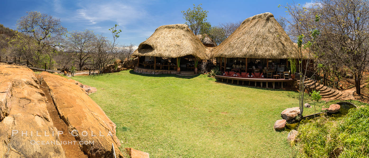 Elsa's Kopje, Luxury Safari Lodge, Meru National Park, Kenya., natural history stock photograph, photo id 29742