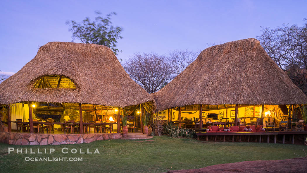 Elsa's Kopje, Luxury Safari Lodge, Meru National Park, Kenya., natural history stock photograph, photo id 29676