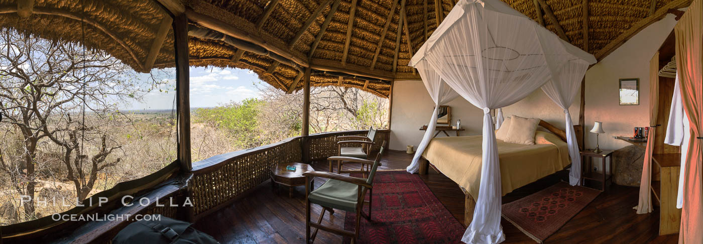 Elsa's Kopje, Luxury Safari Lodge, Meru National Park, Kenya., natural history stock photograph, photo id 29611