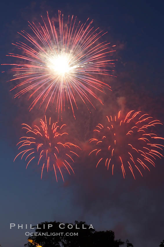 Fireworks, Legoland. Carlsbad, California, USA, natural history stock photograph, photo id 16219