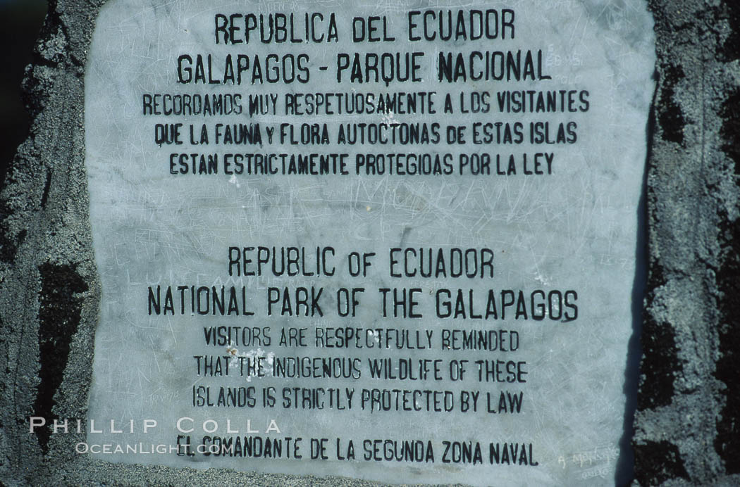Galapagos National Park. Galapagos Islands, Ecuador, natural history stock photograph, photo id 05577