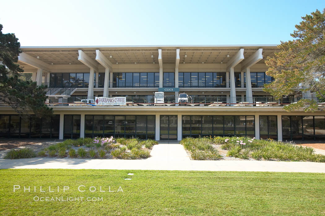 Galbraith Hall, University of California San Diego (UCSD). University of California, San Diego, La Jolla, USA, natural history stock photograph, photo id 21220