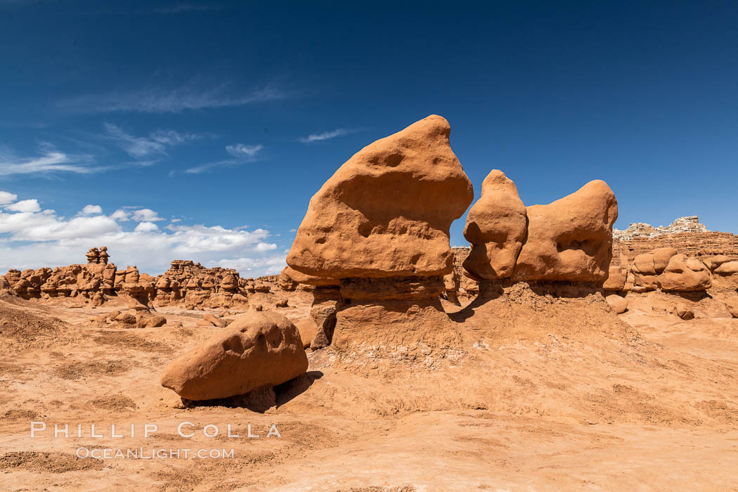 Goblin Valley State Park., natural history stock photograph, photo id 36956