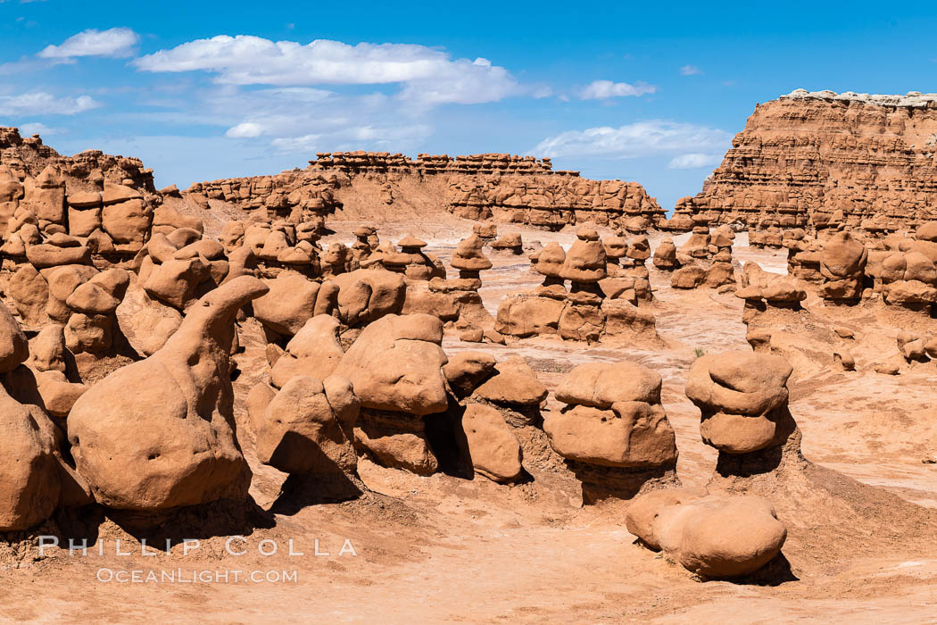 Goblin Valley State Park. Utah, USA, natural history stock photograph, photo id 36955