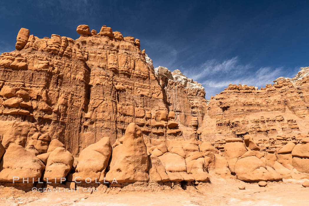 Goblin Valley State Park., natural history stock photograph, photo id 36959