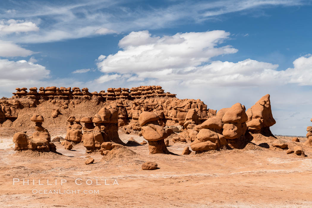 Goblin Valley State Park. Utah, USA, natural history stock photograph, photo id 36957