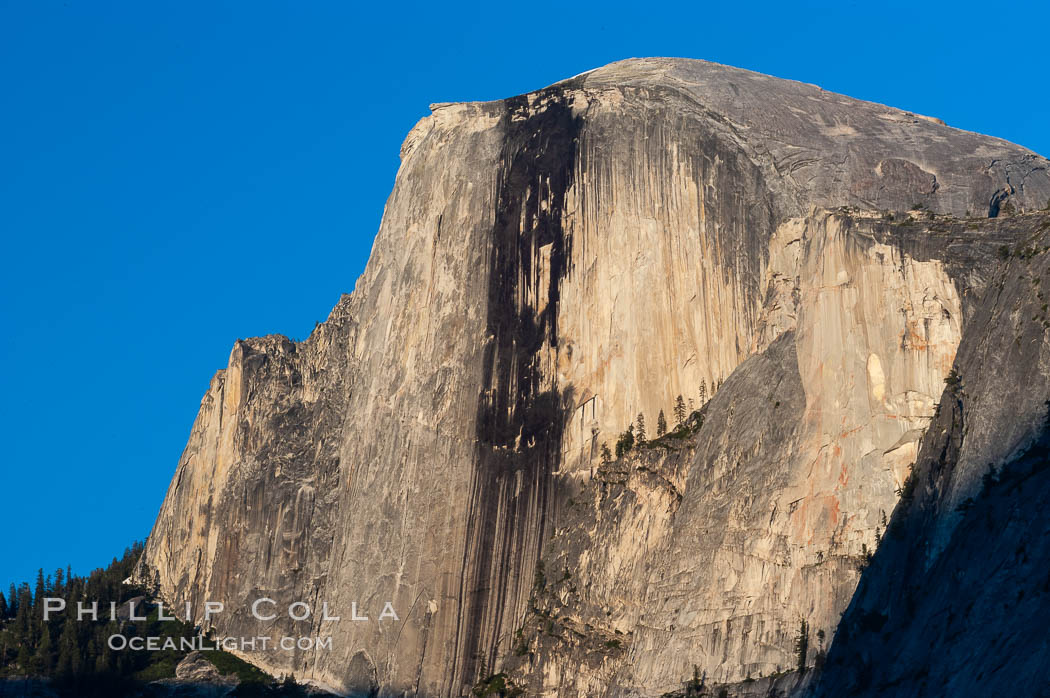 Half Dome, late afternoon. Yosemite National Park, California, USA, natural history stock photograph, photo id 07151