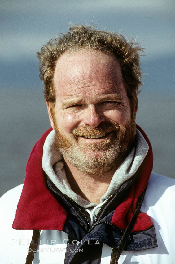 Hawaii Whale Research Foundation founder and research director Dr. Dan R. Salden. Alaska, USA, natural history stock photograph, photo id 04543