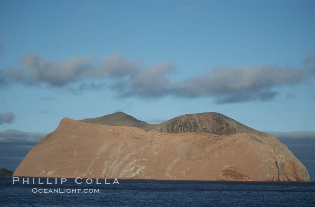 Isla Adentro, daybreak. Guadalupe Island (Isla Guadalupe), Baja California, Mexico, natural history stock photograph, photo id 03697