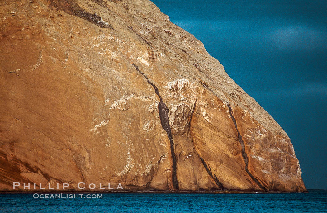 Isla Adentro, interesting geology, sunrise. Guadalupe Island (Isla Guadalupe), Baja California, Mexico, natural history stock photograph, photo id 36223
