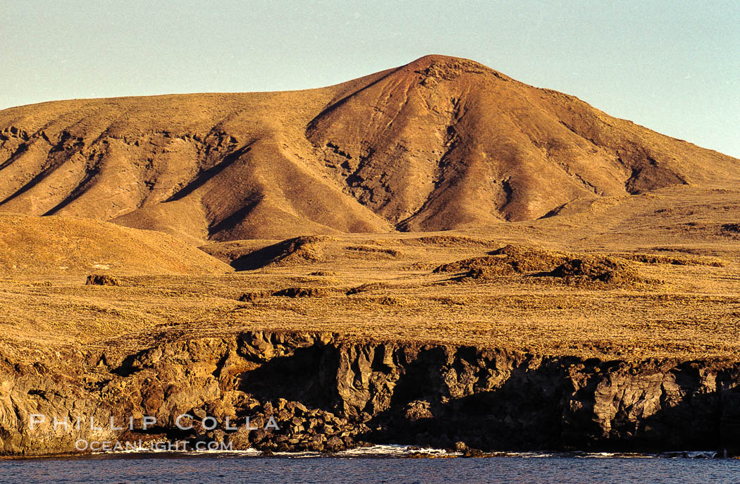 Island geology, near Abalone Point, Guadalupe Island, Mexico. Guadalupe Island (Isla Guadalupe), Baja California, natural history stock photograph, photo id 36233