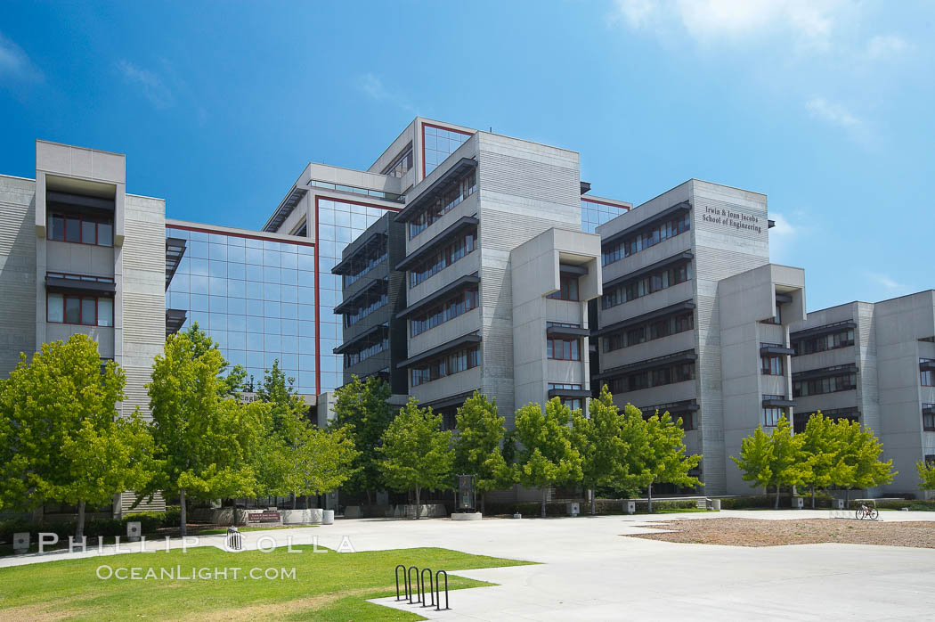 Jacobs School of Engineering building, University of California, San Diego (UCSD). La Jolla, USA, natural history stock photograph, photo id 20843