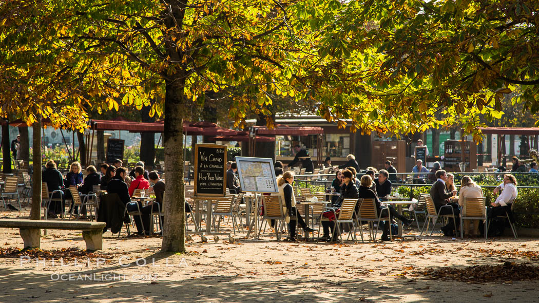 Jardin des Tuileries. The Tuileries Garden is a public garden located between the Louvre Museum and the Place de la Concorde in the 1st arrondissement of Paris. created by Catherine de Medicis as the garden of the Tuileries Palace in 1564. France, natural history stock photograph, photo id 28231