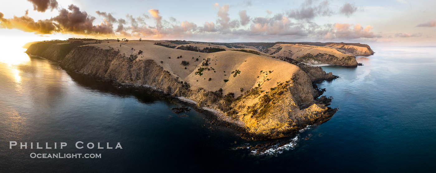 Sunrise on the North Coast of Kangaroo Island, near Western River, South Australia