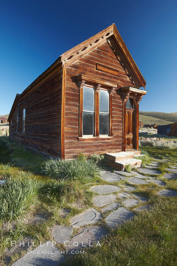 L. Johl house, Main Street. Bodie State Historical Park, California, USA, natural history stock photograph, photo id 23140