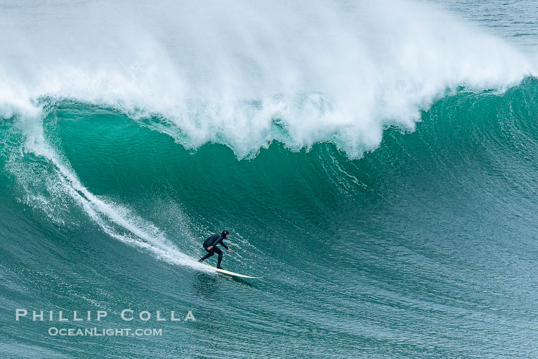 La Jolla Cove Big Surf, Saturday January 14 2023. California, USA, natural history stock photograph, photo id 38899