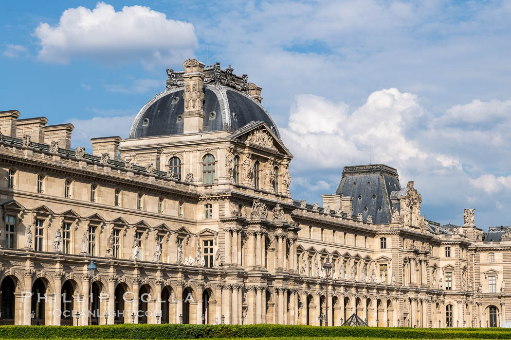 Louvre, Paris. Musee du Louvre, France, natural history stock photograph, photo id 35604