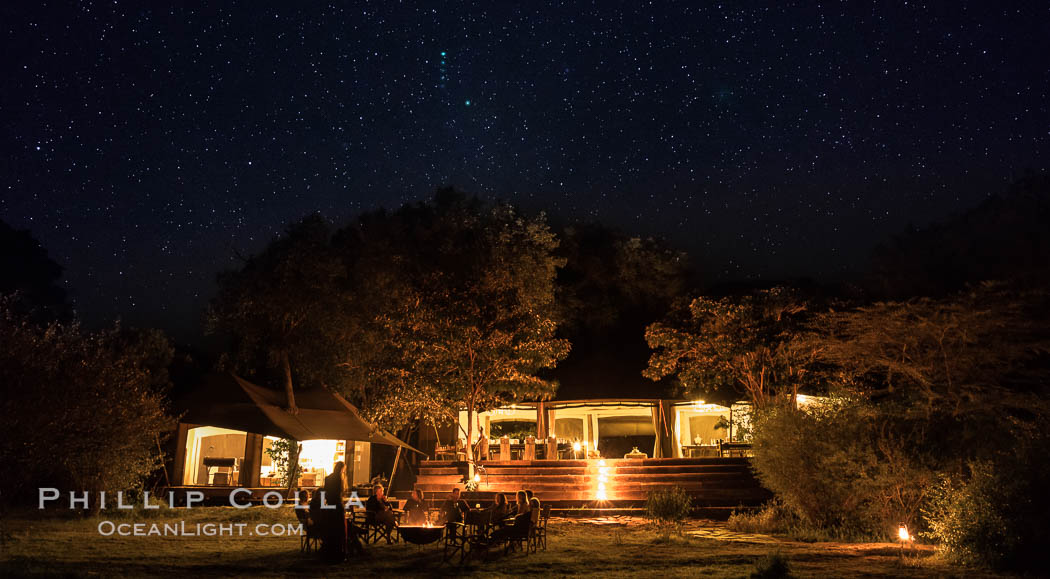 Mara Plains Camp, Luxury Tented Safari Camp, Olare Orok Conservancy, Kenya., natural history stock photograph, photo id 30096