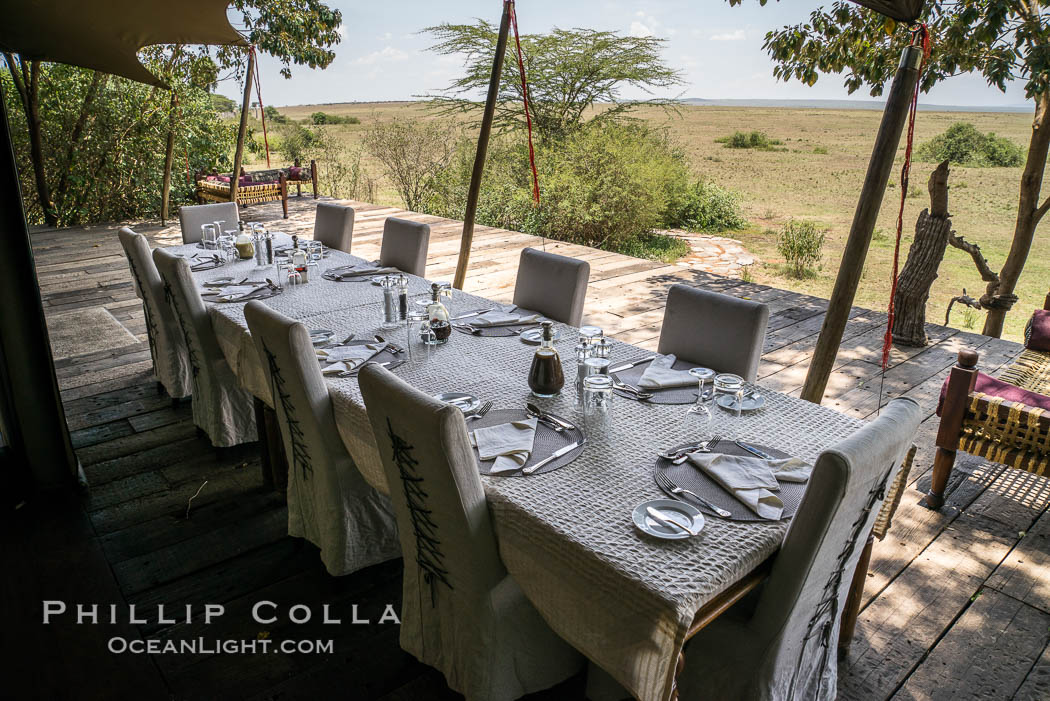 Mara Plains Camp, Luxury Tented Safari Camp, Olare Orok Conservancy, Kenya., natural history stock photograph, photo id 30015