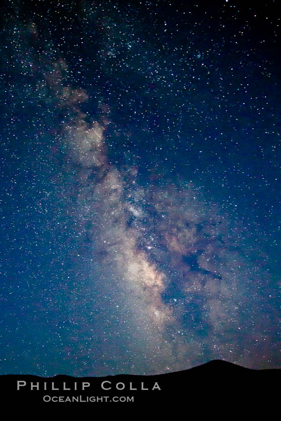 The Milky Way on a clear night. Milky Way Galaxy, The Universe, natural history stock photograph, photo id 25344