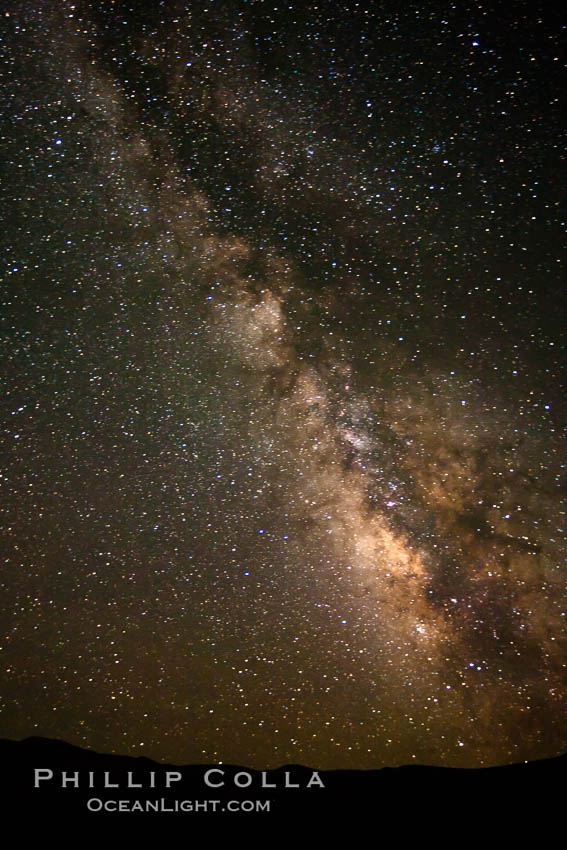 Image 25345, The Milky Way on a clear night. Milky Way Galaxy, The Universe, Phillip Colla, all rights reserved worldwide. Keywords: milky way galaxy, the universe.