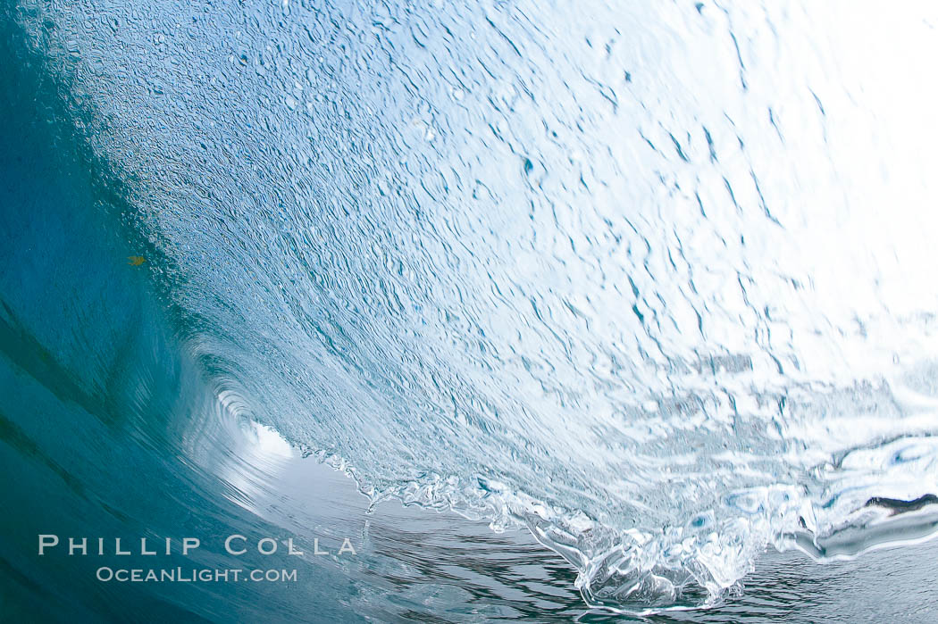 Breaking wave. Moonlight Beach, Encinitas, California, USA, natural history stock photograph, photo id 19133