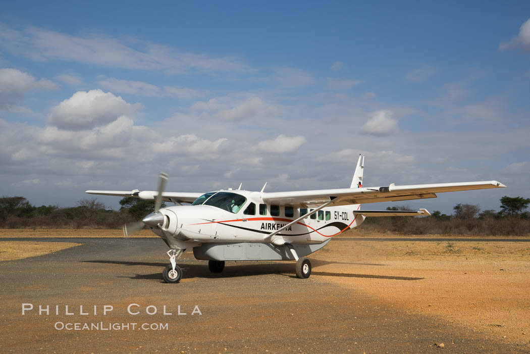 Mulika Airport, Meru National Park, Kenya., natural history stock photograph, photo id 29764
