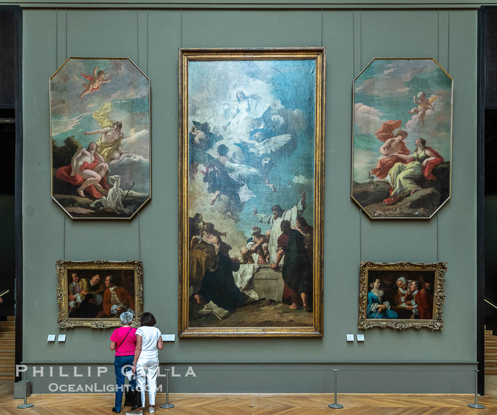 Musee du Louvre., natural history stock photograph, photo id 35706
