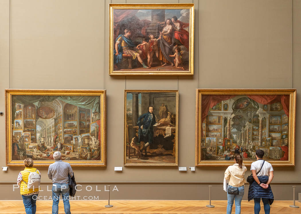 Musee du Louvre. Paris, France, natural history stock photograph, photo id 35707