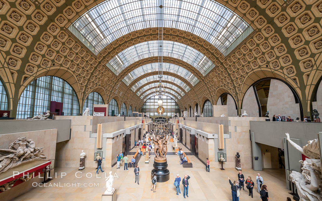 Musee d'Orsay, Paris. Musee dOrsay, France, natural history stock photograph, photo id 35650