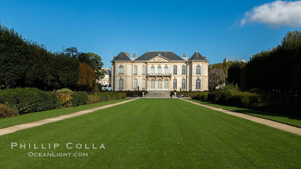 Musee Rodin, in Paris, France, is a museum dedicated to the works of the French sculptor Auguste Rodin., natural history stock photograph, photo id 28175