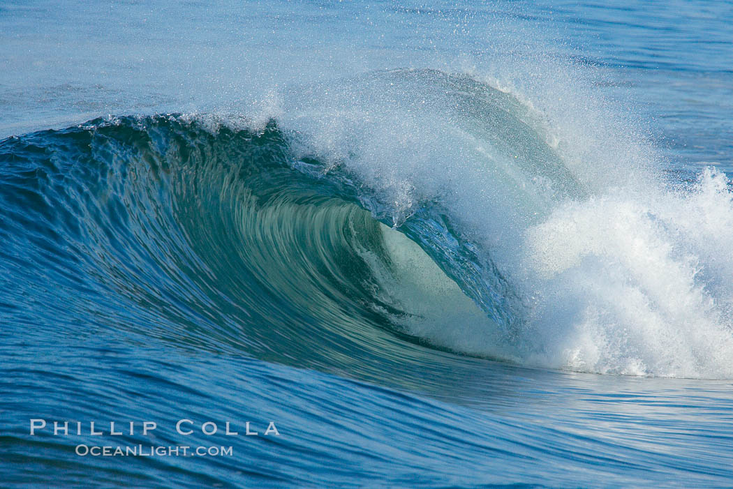 Breaking wave. The Wedge. Newport Beach, California, USA, natural history stock photograph, photo id 14378