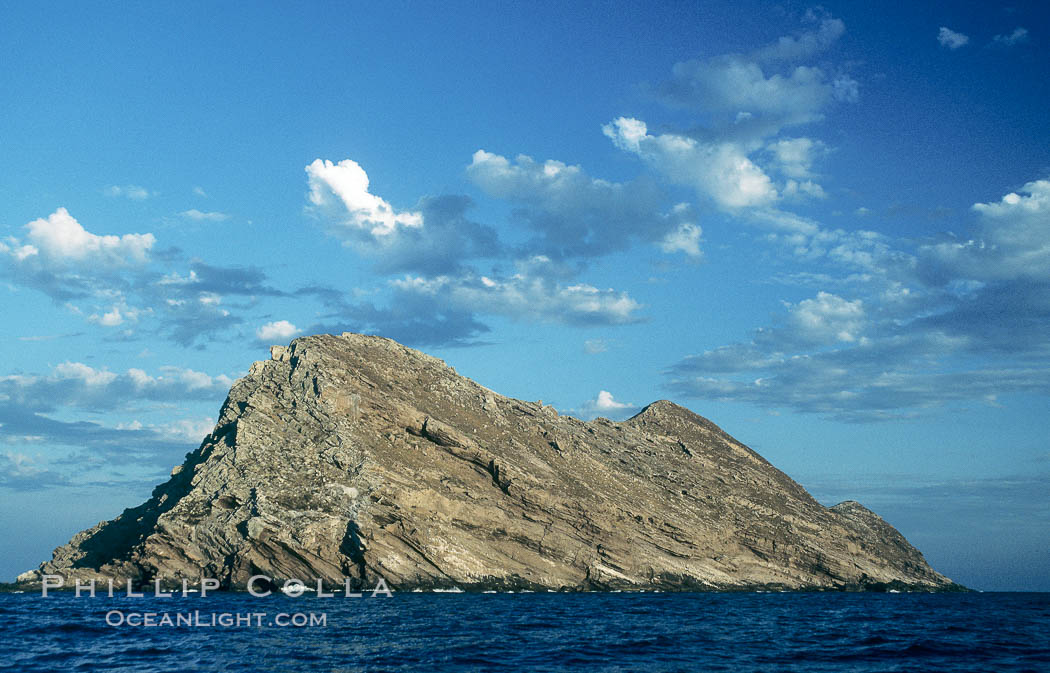 North Island, northwest exposure, Coronado Islands (Islas Coronado)., natural history stock photograph, photo id 05514