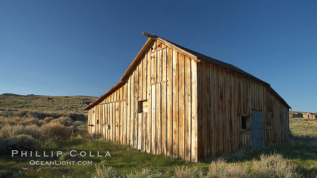 Occidental barn. Bodie State Historical Park, California, USA, natural history stock photograph, photo id 23156