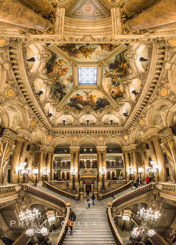 Opera de Paris, Paris Opera, or simply Opera, is the primary opera company of Paris. It was founded in 1669 by Louis XIV as the Academie d'Opera. France, natural history stock photograph, photo id 28089