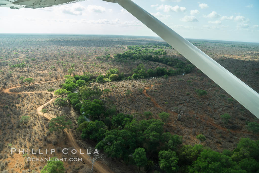 Over Meru National Park, Kenya., natural history stock photograph, photo id 29765