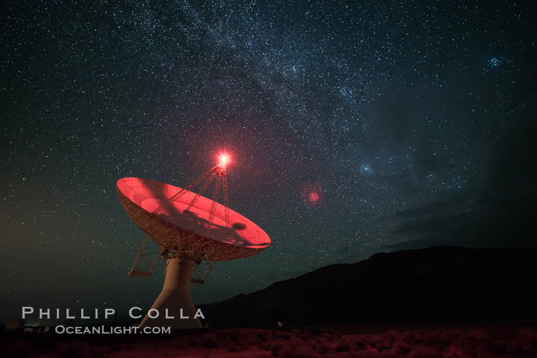 OVRO 40 meter Telescope, Big Pine, California, #28791