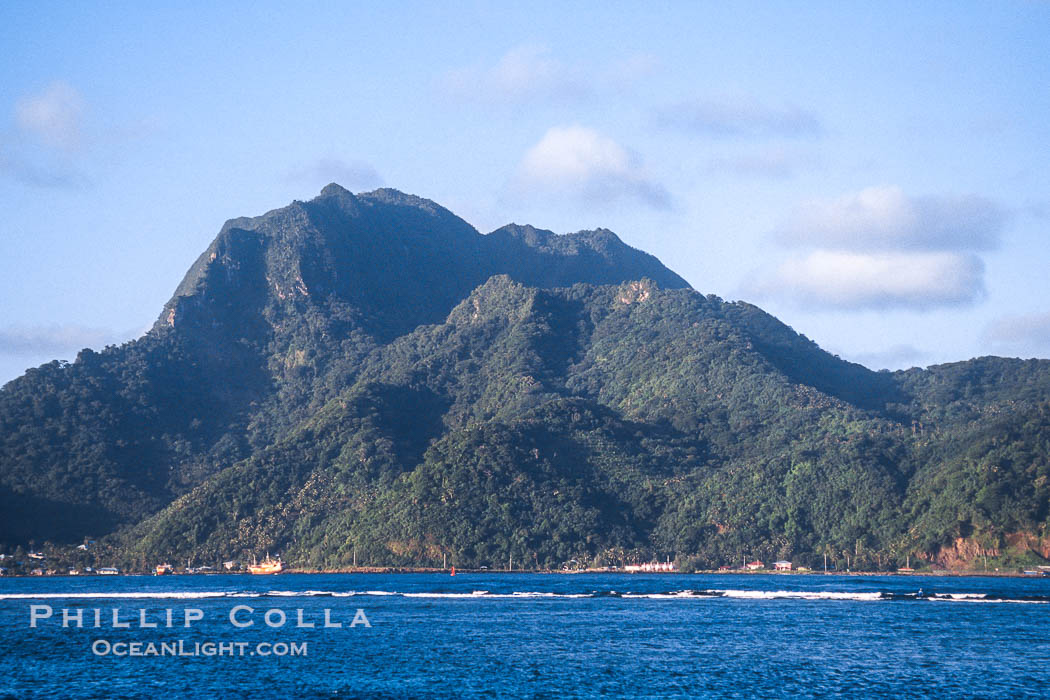 Pago Pago, American Samoa., natural history stock photograph, photo id 36291