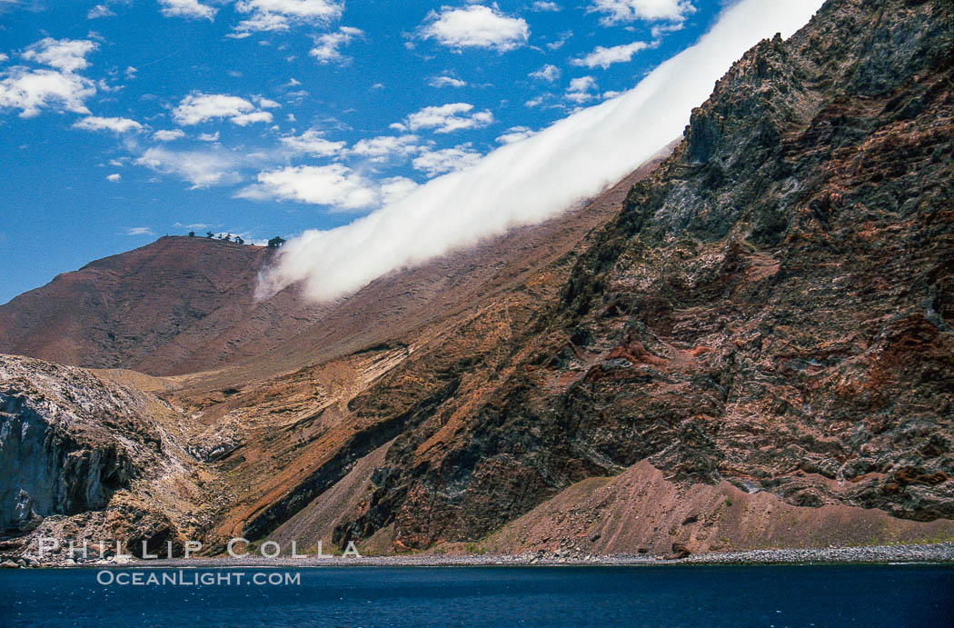 Pilot Rock Beach, Guadalupe Island. Guadalupe Island (Isla Guadalupe), Baja California, Mexico, natural history stock photograph, photo id 36229