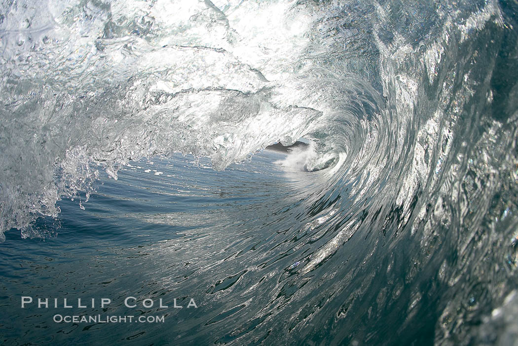 Breaking wave, Ponto, South Carlsbad. California, USA, natural history stock photograph, photo id 17696