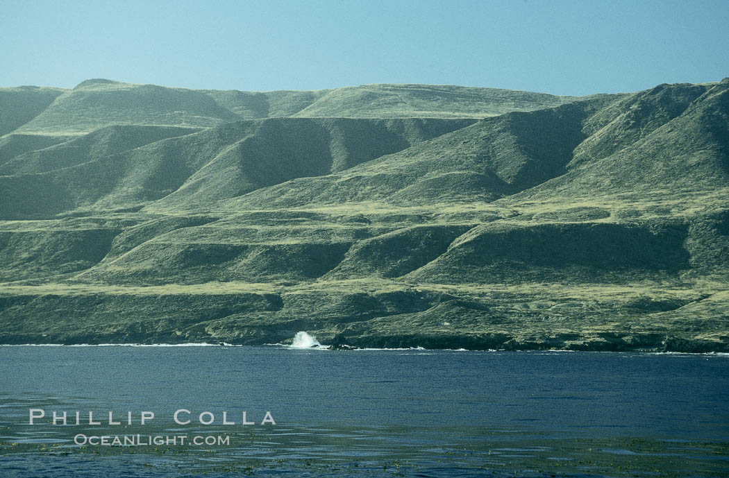 Pyramid Head section of San Clemente Island. California, USA, natural history stock photograph, photo id 05515