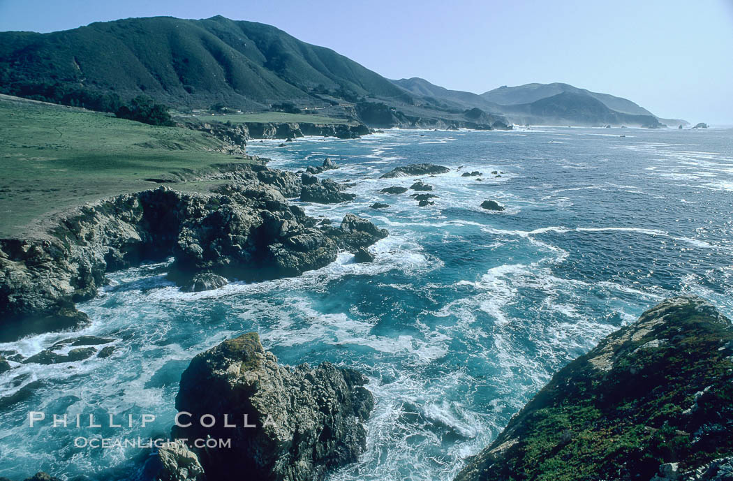 Rocky Point. Big Sur, California, USA, natural history stock photograph, photo id 05520