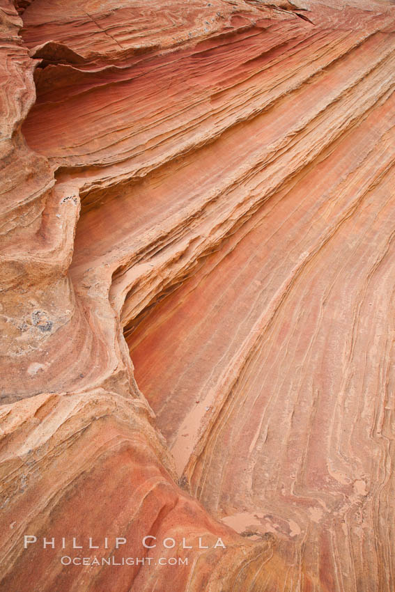 Sandstone details, South Coyote Buttes. Paria Canyon-Vermilion Cliffs Wilderness, Arizona, USA, natural history stock photograph, photo id 26665